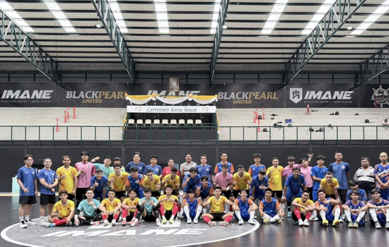 “Good Experience” ทีมฟุตซอล มรภ.หมู่บ้านจอมบึง ร่วมอุ่นเครื่องกับสมาคมกีฬาฟุตบอลเมียนมาร์ เตรียมความพร้อมสู่ซีเกมส์ ครั้งที่ 33