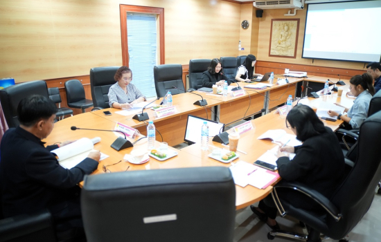 มหาวิทยาลัยราชภัฏหมู่บ้านจอมบึงจัดประชุมคณะกรรมการสรรหาผู้อำนวยการสถาบันวิจัยและพัฒนา ครั้งที่ 2/2568