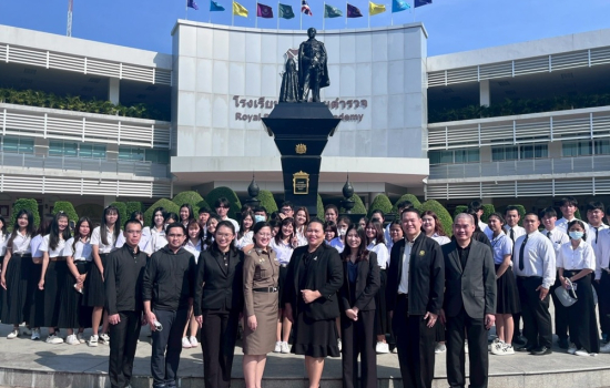 สาขาวิชานิติศาสตร์ ศึกษาดูงาน “Journey of Law” เปิดมุมมองเส้นทางวิชาชีพกระบวนการยุติธรรม