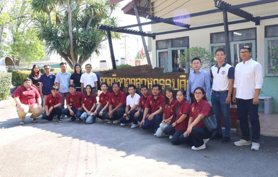 สาขาวิชาเทคโนโลยีโยธาและสถาปัตยกรรม จัดพิธีทำบุญเลี้ยงพระ อุทิศแด่อาจารย์ผู้ล่วงลับ เสริมสิริมงคลแก่คณาจารย์และนักศึกษา