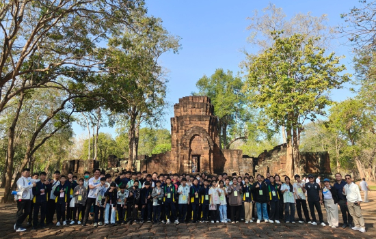 โรงเรียนสาธิตฯ มรภ.หมู่บ้านจอมบึง จัดโครงการศึกษาแหล่งประวัติศาสตร์ท้องถิ่น เสริมสร้างการเรียนรู้นอกห้องเรียน