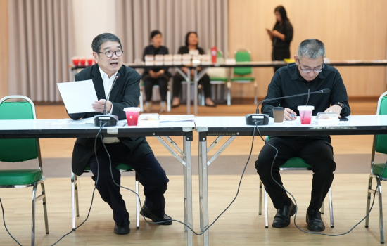 ประชุมเตรียมความพร้อมนับถอยหลังการจัดงาน “จอมบึงมาราธอน 2569” ครั้งที่ 39